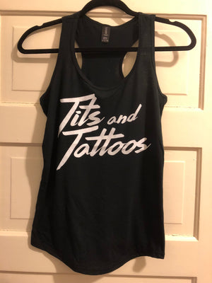 Tits and Tattoos Racerback Tank