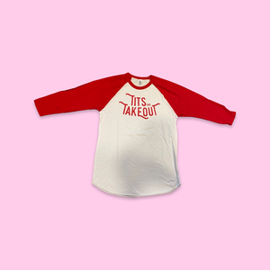 Tits and Takeout Baseball Tops